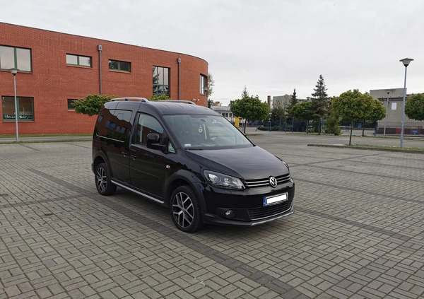 Volkswagen Caddy cena 59999 przebieg: 209000, rok produkcji 2014 z Leszno małe 191